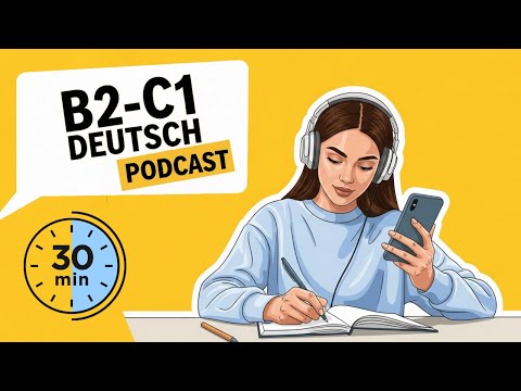 German B2–C1 Podcast | 3 Current Topics + Important Vocabulary | Listening Comprehension Training