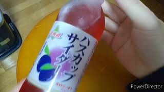 北海道限定！ハスカップサイダーを飲んでみました！