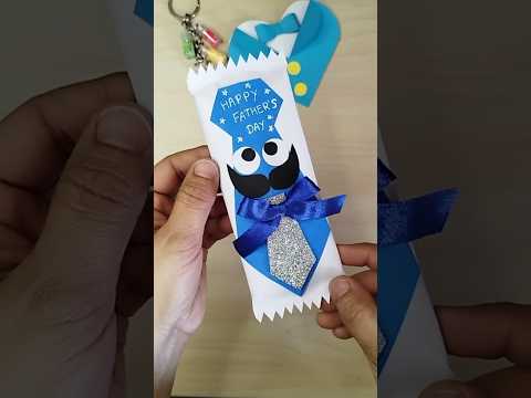 Father's Day Gift Idea | Chocolate Gift Wrapping Idea | Father's Day Craft
