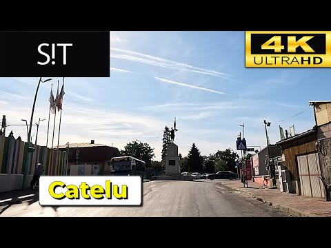 Catelu Ilfov | Trafic Real 4K 60FPS | 04.09.2025