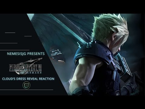 Cloud’s Dress Reveal Had Me Crying | My First Time Seeing Cloud's FF7 Remake Dress Cutscene Reaction