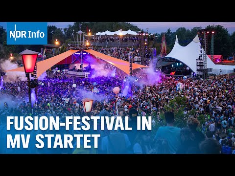 Per Sonderzug zum Fusion-Festival! Bis zu 70.000 Besucher in Lärz erwartet | NDR Info