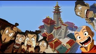 Avatar The Last Airbender - Minecraft Castle