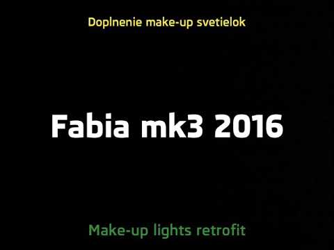 Fabia III Combi 2016 - make-up lights retrofit