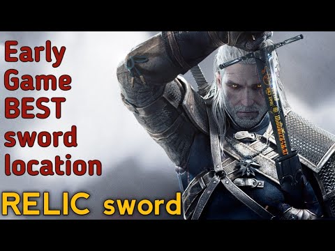 The Witcher 3 Best sword EARLY location, how to get best sword at the beginning of the game