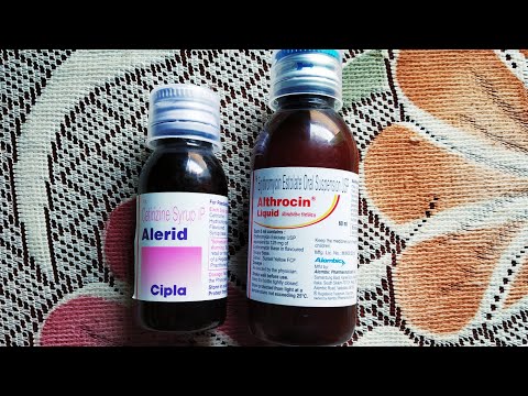 Syrup Althrocin Liquid and Syrup