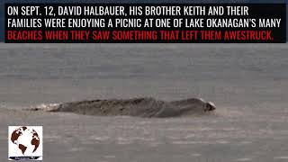 the Ogopogo lake monster, has been captured on video