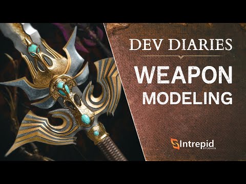 Ashes of Creation - Dev Diaries - Weapon Modeling