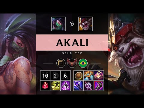 Akali Top vs Kled - BR Grandmaster Patch 25.18