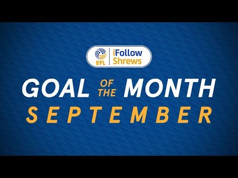 Goal Of The Month - September