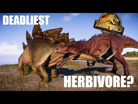 DEADLIEST HERBIVORE IN JWE2??