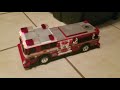 2005 Toy State Road Rippers Rush Rescue Ladder Fire Truck