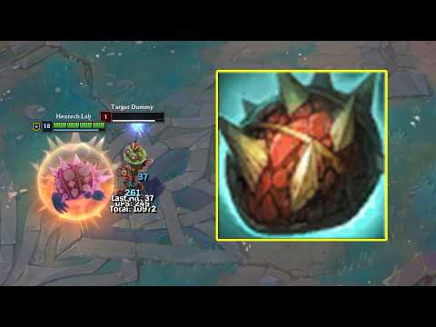 How much AD can Rammus get from his New Passive?