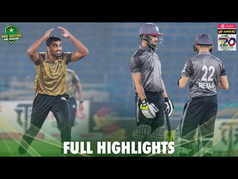 Full Highlights | Sialkot vs Fata | Match 14 | National T20 2023-24 | PCB | M1W1L