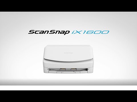 Fujitsu ScanSnap iX1600 Scanner, Maximum Paper Size: A4 at