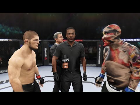Khabib vs. Big Magma - EA Sports UFC 2 - Champion Fights ☝️🦅