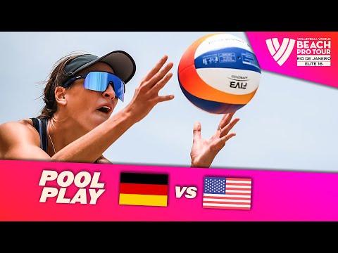 Müller/Tillmann vs. Cannon/Kraft - Pool Play Highlights | Rio de Janeiro 2025 #BeachProTour