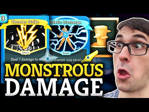 The Best Way to Make Thunder Strike OP !!! 😲 | Ascension 20 Defect Run | Slay the Spire