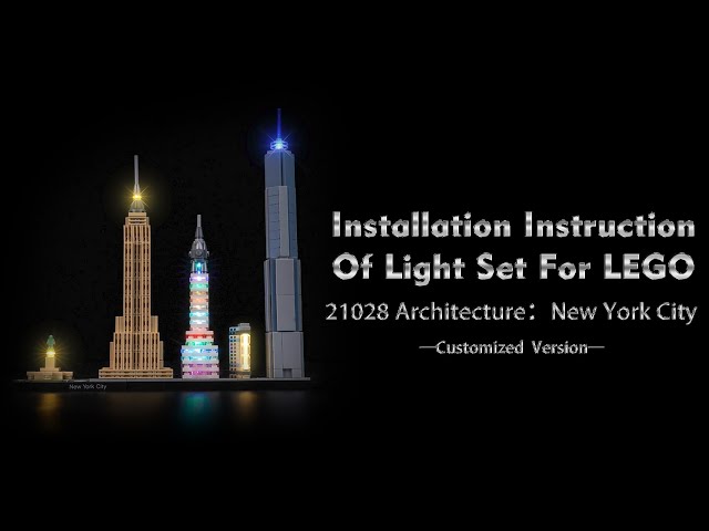 Vídeo relacionado con LEGO 21028 Architecture Ciudad de Nueva York Set de Construcción de Ciudad, Decoración de Oficina, Idea de Regalo Coleccionable