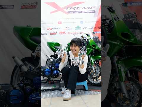 Underbone wr3 RS-SERIES in Ninja 150rr BEO @melsamalia #wr3 #ninjarr #ninja150rr