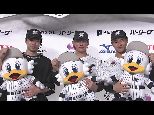 マリーンズ・西川史礁選手・山本大斗選手・種市篤暉投手ヒーローインタビュー 9月11日 千葉ロッテマリーンズ 対 福岡ソフトバンクホークス
