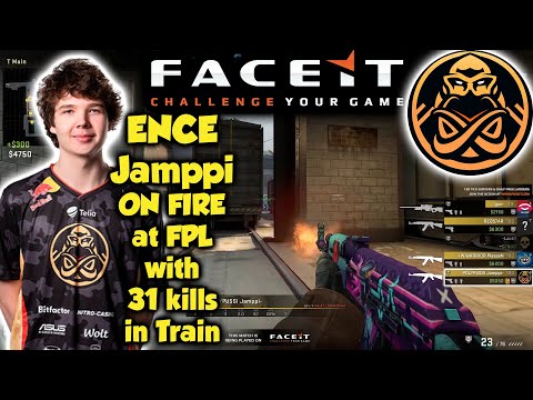 ENCE Jamppi ON FIRE at FPL with 31 kills in Train