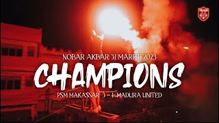Download lagu NOBAR AKBAR !!! PYRO TEXT!!! PSM VS MADURA || 31 MARET 2023 || CHAMPIONS!!! mp3