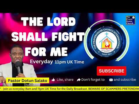 The Midnight Prayers || Pastor Dotun Salako || Wed 11th Oct 2023 ||
