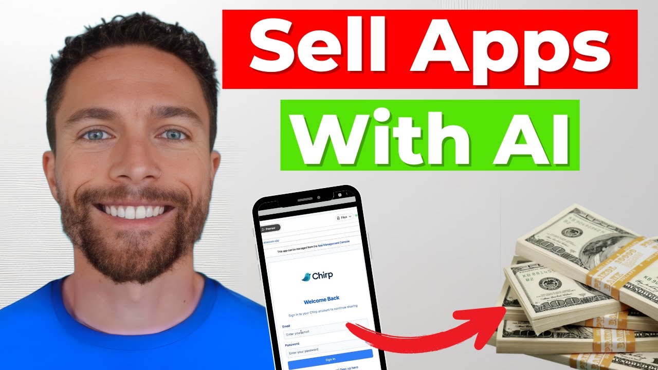 How to Create and Sell Apps With AI (NO Coding At All)
