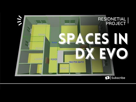 Detailed Explanation on Spaces and Workplane for Residential Projects in Dialux Evo