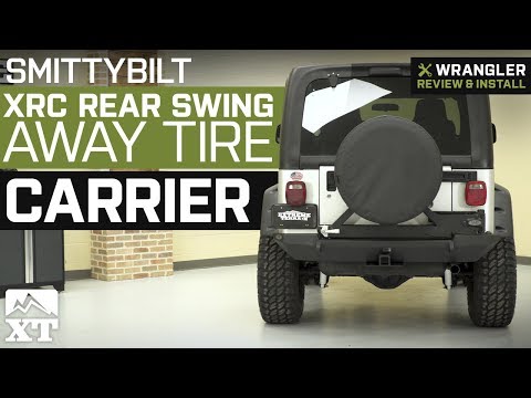 Jeep Wrangler Smittybilt XRC Rear Swing Away Tire Carrier (1987-2006 YJ & TJ) Review & Install