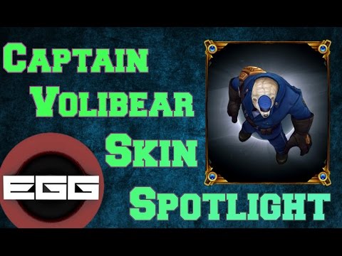 Captain Volibear Skin Spotlight - League of Legends Skin Review [HD]