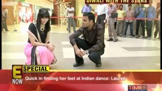 Enlightening the festival of lights with Lauren Gottlieb video
