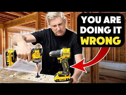 Drill vs Impact Driver – Stop Screwing Up!