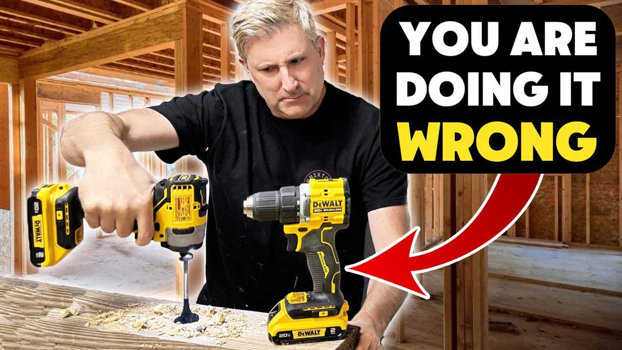 Drill vs Impact Driver – Stop Screwing Up!