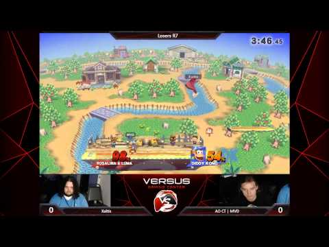 Versus Weekly 4/16/15 - Losers R7 - MVD (DiddyKong) vs. Xaltis (RosaLuma) - Smash 4