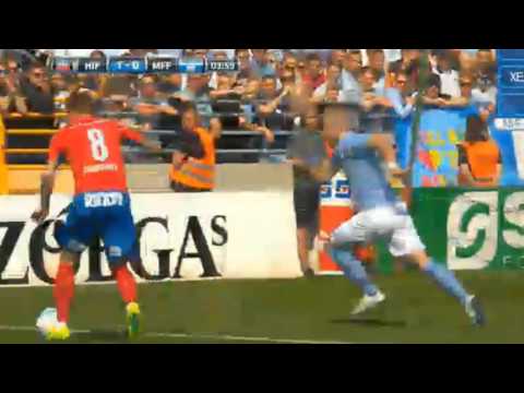 Helsingborg 2-0 Malmo FF all goals 08.05.2016
