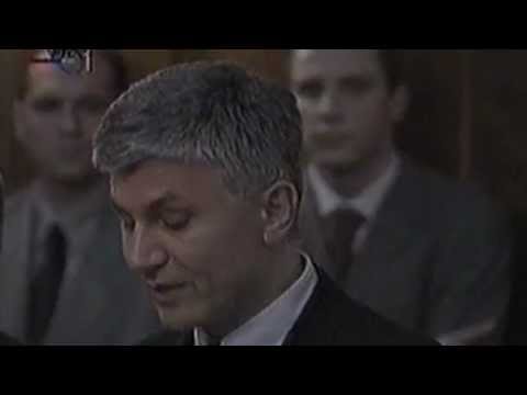 Konferencija za novinare Vlade Republike Srbije povodom izručenja Slobodana Miloševića