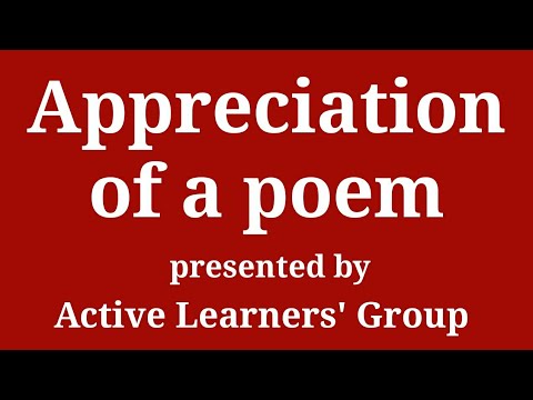 download lagu mp3 mp4 How To Write Appreciation Of Poem, download lagu How To Write Appreciation Of Poem gratis, unduh video klip How To Write Appreciation Of Poem