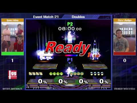 Event Match 21: lpac/nino (Green) vs Ozymandias/Judge (Blue) - Winners Round 1