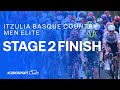 Impressive Sprint Finish! 😳 | Stage 2 Finish Itzulia Basque Country 2024 | Eurosport Cycling
