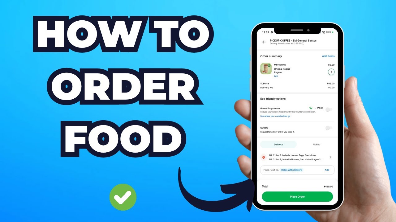 How to Order Food on Grab App (Simple Guide)