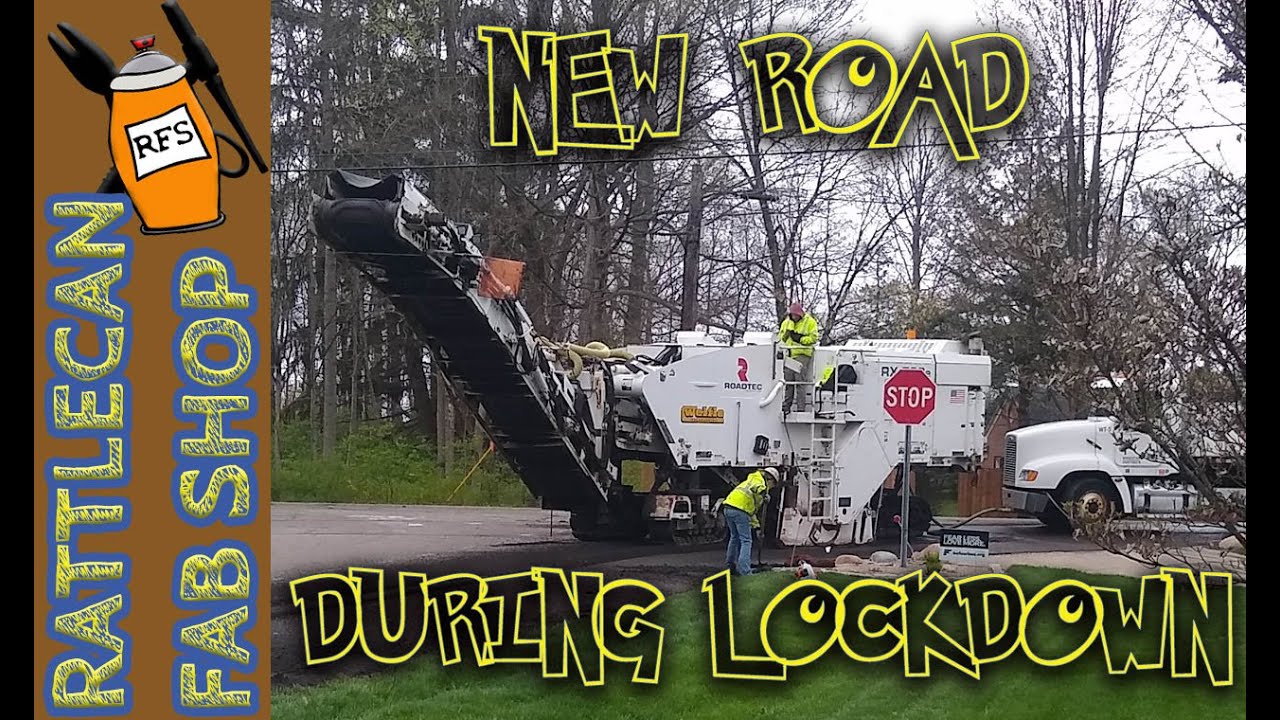 asphalt road repaving in Ohio | RATTLECAN FAB SHOP with James O'Rear