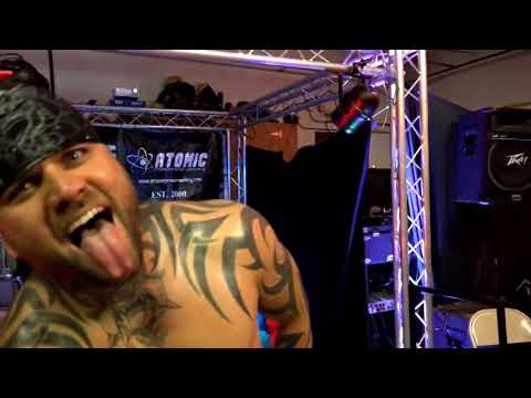(Free Match) Johnny Vicious Vs Jesse Neal ( Tna Wrestling Star) Atomic Championship Wrestling