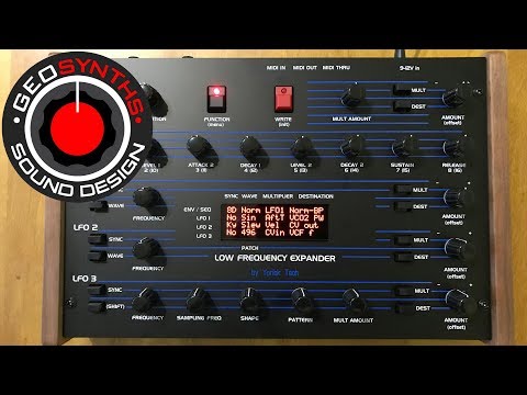 Yorick Tech: Low Frequency Expander (LFE) for OB6, Prophet and Prologue (Walnut Cheeks) image 5