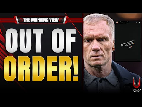 Scholes’ Post Has United Fans FUMING… Rightly So? (LIVE DEBATE)