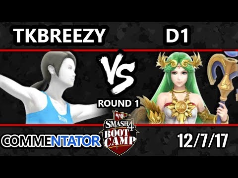 S4BC Smash 4 - VGBC | TKBreezy (WFT) vs D1 (Palutena) - Commentator's R1