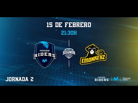 Movistar Riders vs. eMonkeyz - Mapa 1 - Fancast Movistar Riders - Segunda División LVP