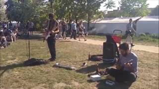 Some rockin buskers @ Berlin Mauerpark May 2018