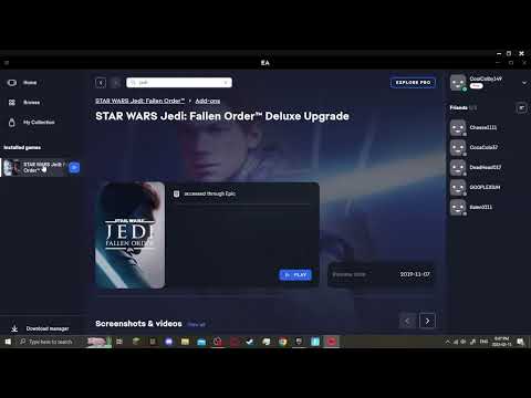 How to fix the "you do not have access" Bug on EA Plays Jedi Fallen Order.
